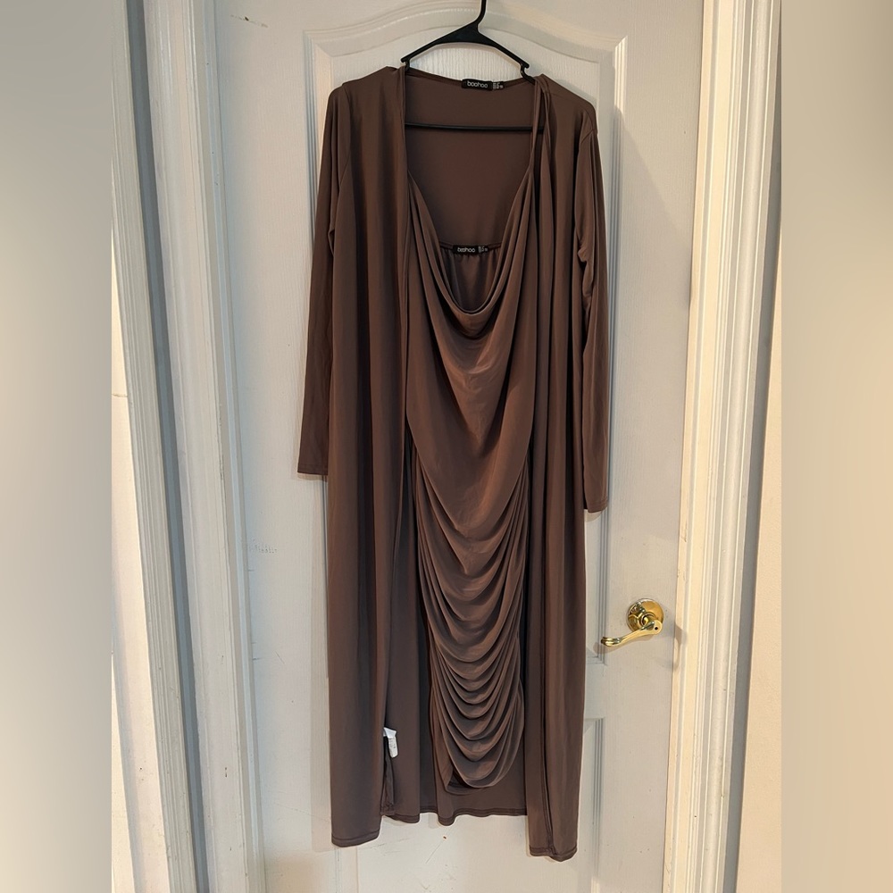 BOOHOO Maternity cocktail dress